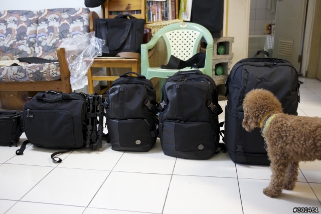 Samsonite 相機包Backpack 300 開箱~~~我等你好久!