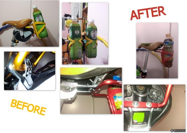 2013.07/10新增hybrid裝法 (06/26更新新裝法for selle smp TRK)\ MINOURA SBH-300 雙水壺架的安裝??