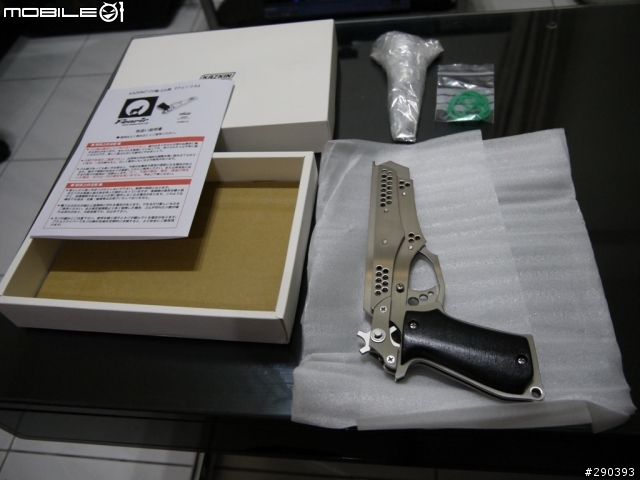 小強殺手~高質感的金屬製橡皮筋槍:魔狼「fenrir」開箱文!