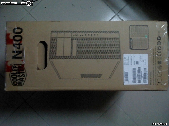 CoolerMaster N400 開箱 (圖很渣...挑戰你眼睛的極限...)