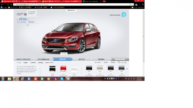 Ideal 14' V60 D5 702佛朗明哥紅+4件式套件+RD銀色照後鏡+跑車座椅 (這是一篇自爽文)