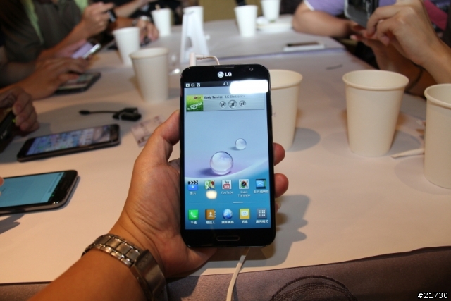 LG Optimus G Pro台北體驗會 之 好大的一支手機