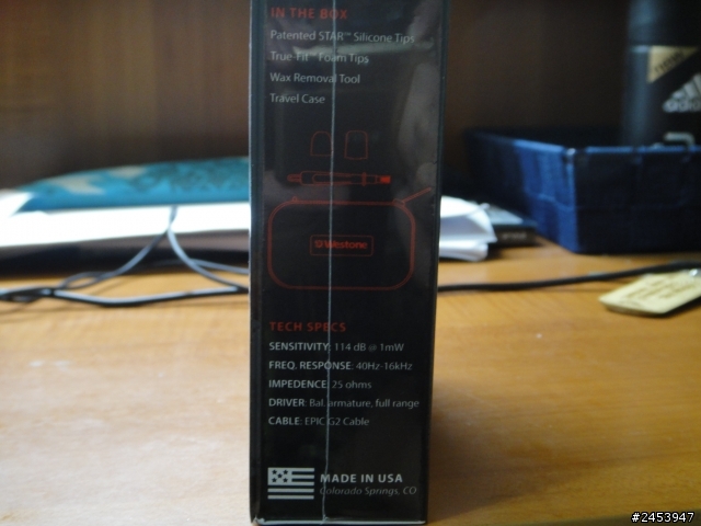 Westone 紅色UM1 開箱 (圖多慎入)