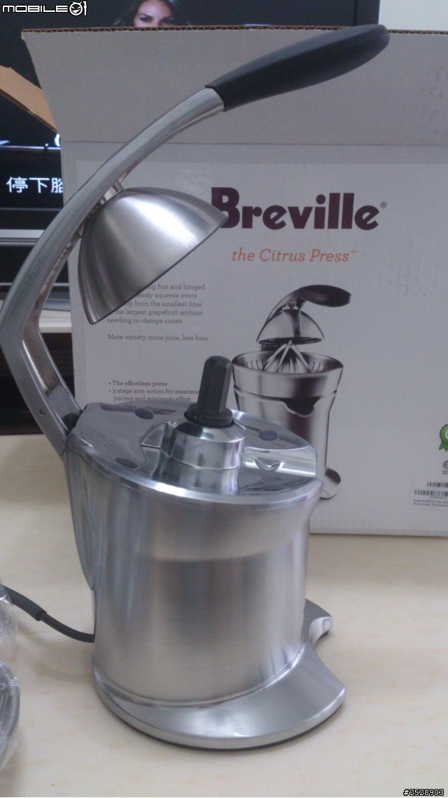柳丁與 檸檬 的終結者 breville 800CPXL