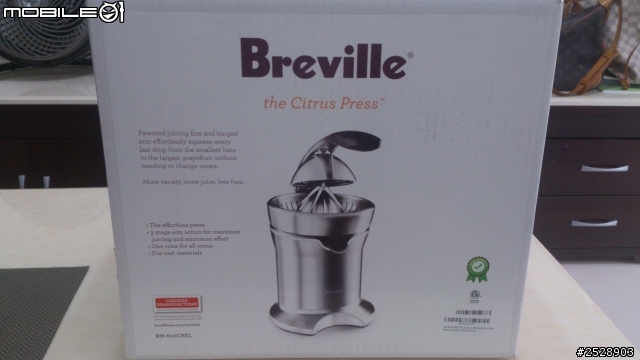 柳丁與 檸檬 的終結者 breville 800CPXL