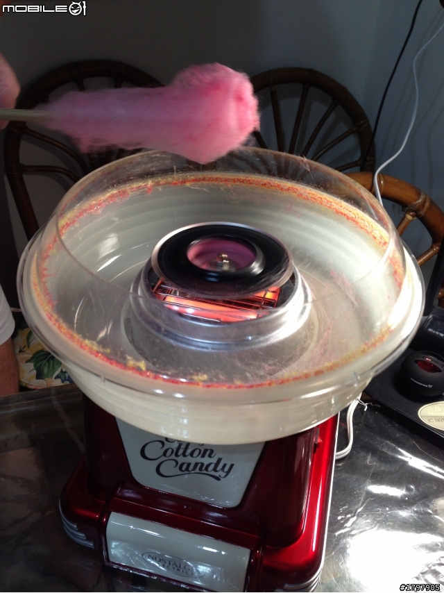 Nostalgia Electrics Retro Series Hard & Sugar-Free Candy Cotton Maker 復古棉花糖機開箱