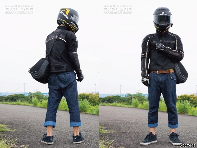 騎士+旅行+攝影=BLACKHOLE 機車攝影背包。