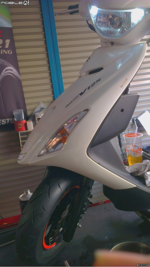 V125SS 白色 開箱
