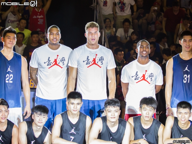 Anthony & Griffin & Paul 出席Jordan品牌活動 從台北起飛灌籃!