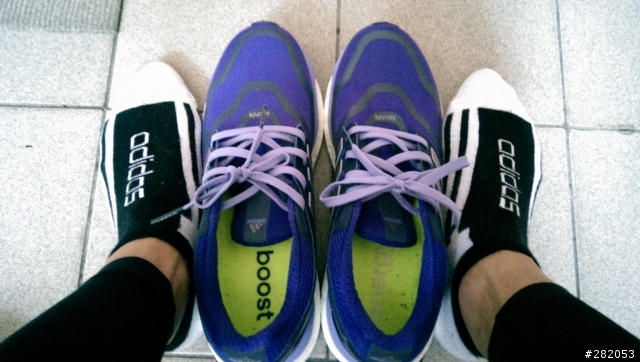 Adidas Energy Boost 鞋測 +新增鞋底比較照p2 + 運動衣著分享!