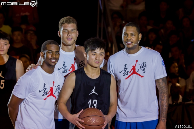 Anthony & Griffin & Paul 出席Jordan品牌活動 從台北起飛灌籃!