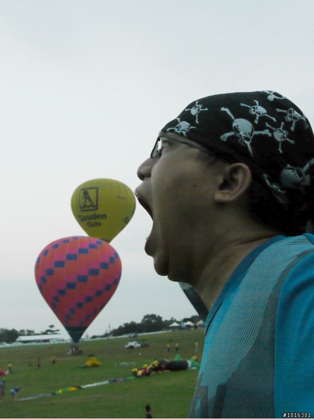 進擊的鍵人..去台東看熱氣球當一顆超閃亮的電燈泡吧