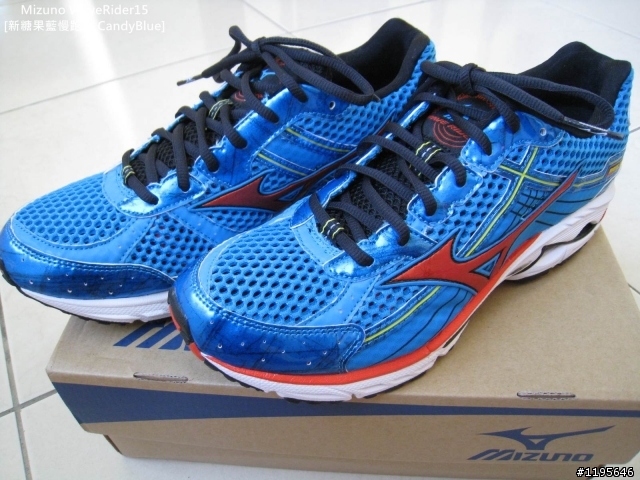 新糖果藍慢跑鞋- MizunoWaveRider15