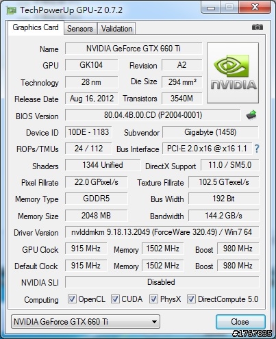 大家要注意特價的技嘉660Ti