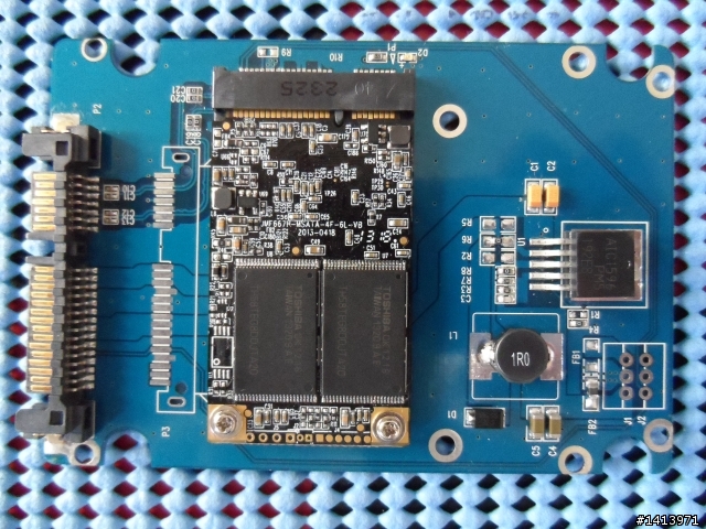 ezlink BF109 mSATA SSD 128GB 測試