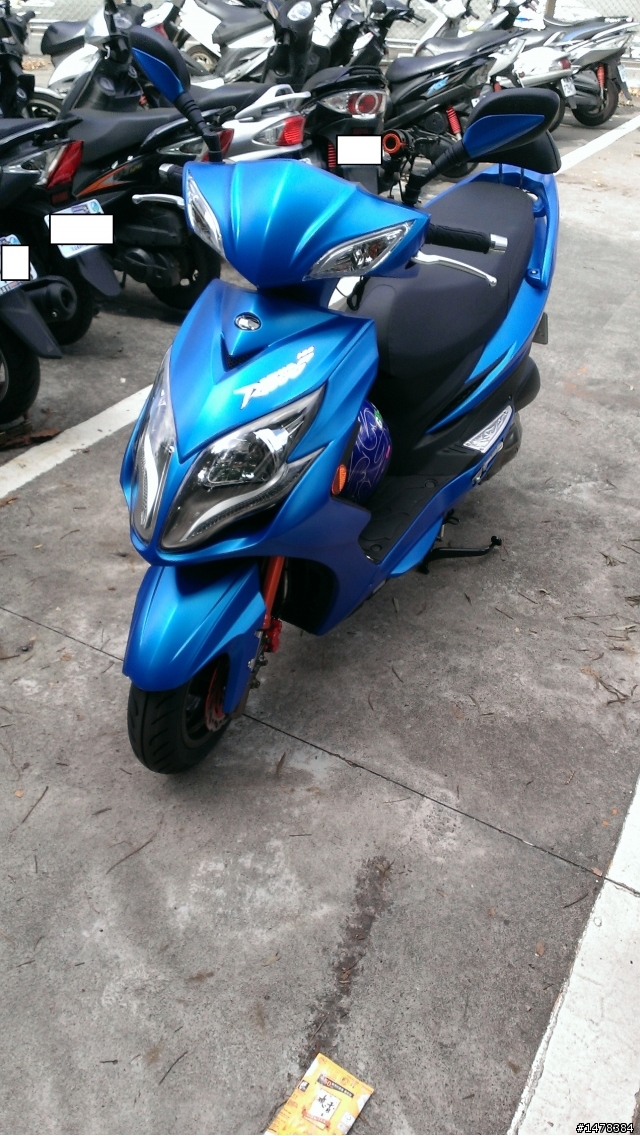 2013年式消光藍Racing king簡單開箱