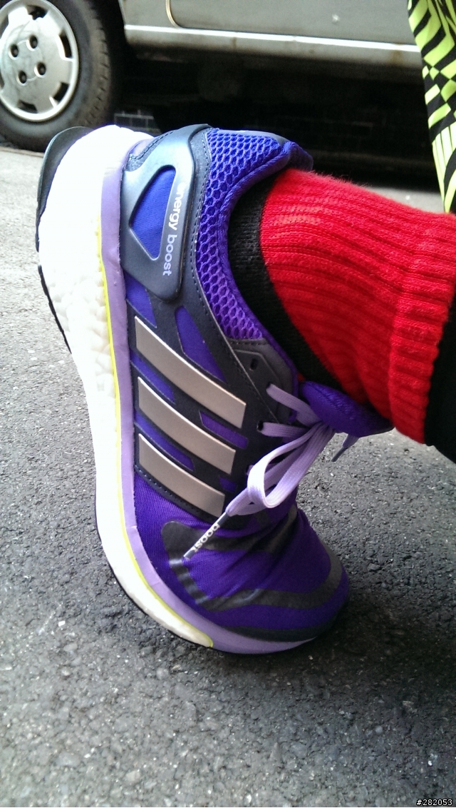 Adidas Energy Boost 鞋測 +新增鞋底比較照p2 + 運動衣著分享!