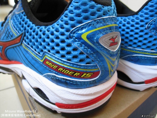 新糖果藍慢跑鞋- MizunoWaveRider15