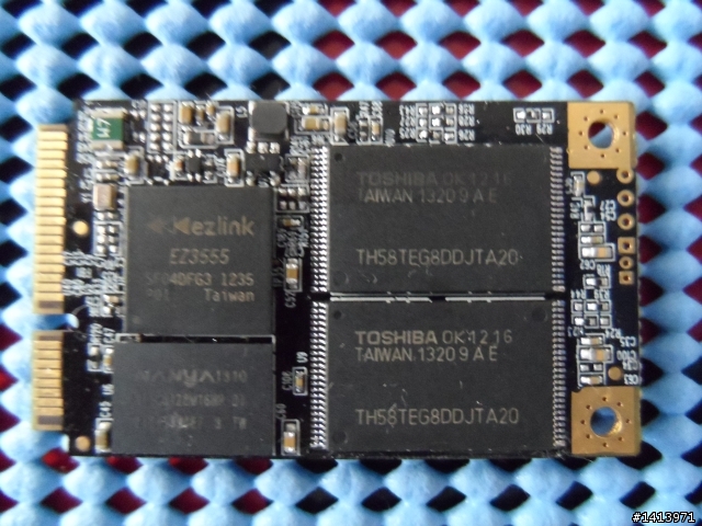 ezlink BF109 mSATA SSD 128GB 測試