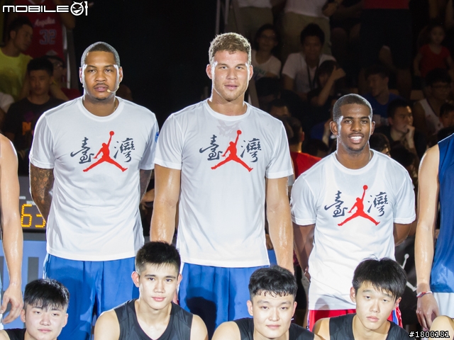 Anthony & Griffin & Paul 出席Jordan品牌活動 從台北起飛灌籃!