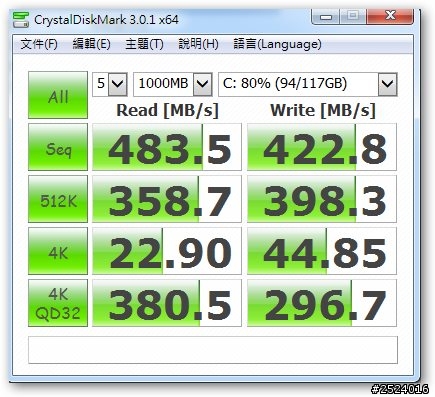 Plextor M5P 256G 長時間使用分享&小測試