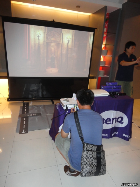 BenQ 投影機體驗會活動心得分享 - 三坪享受100吋 3D Full HD 藍光高畫質大畫面