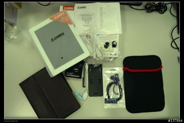 台電平板電腦 A80S 四核八顯 開箱