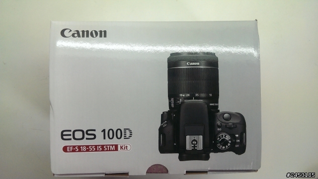 Canon EOS 100D 新鮮開箱