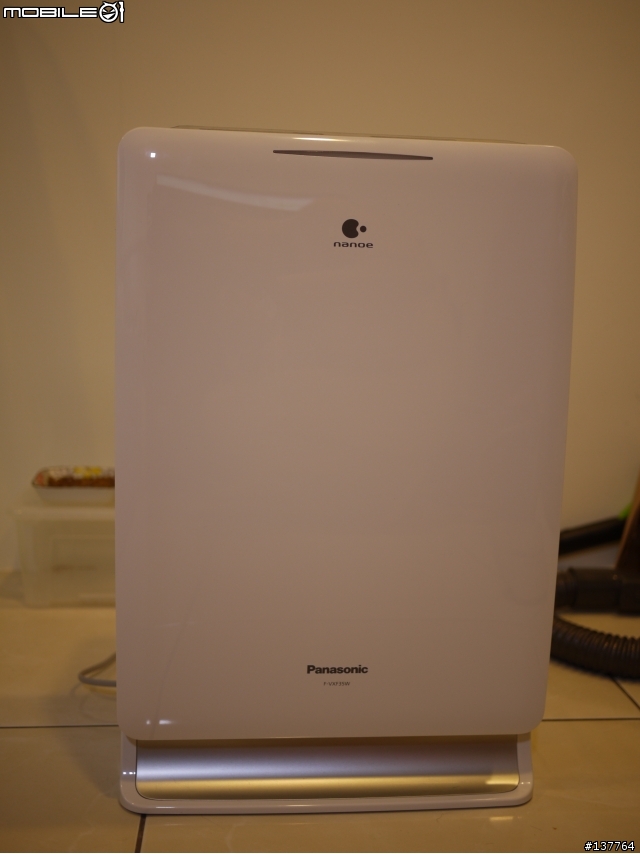 Panasonic空氣清淨機F-VXF35W-nanoe奈米水離子體驗