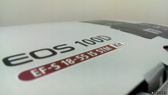 Canon EOS 100D 新鮮開箱