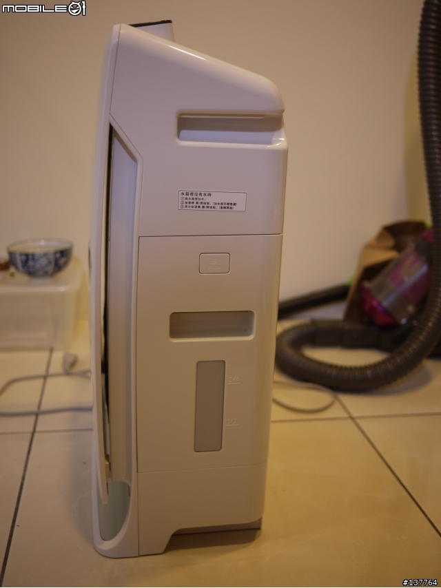Panasonic空氣清淨機F-VXF35W-nanoe奈米水離子體驗
