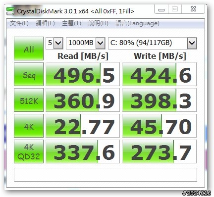 Plextor M5P 256G 長時間使用分享&小測試