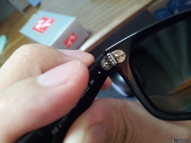 Ray Ban RB2140-F 901 WAYFARER 開箱及真偽辨識