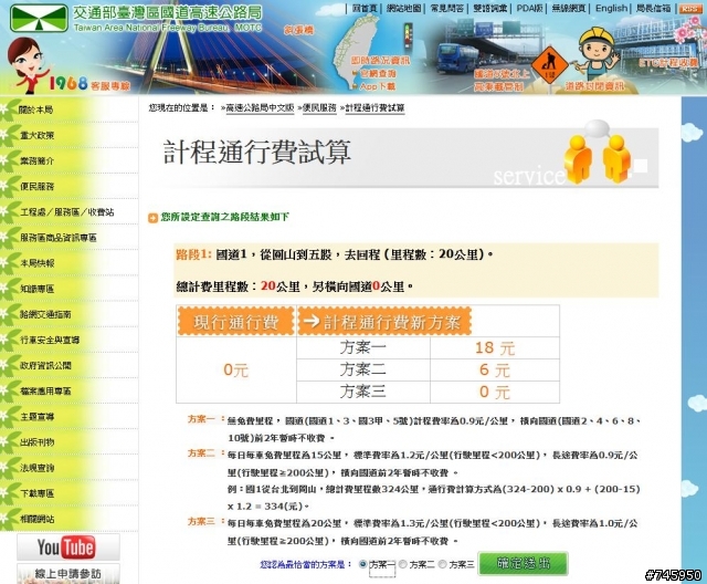 這就是高公局所謂的民調?? 13萬份誘導性的選項而非問卷