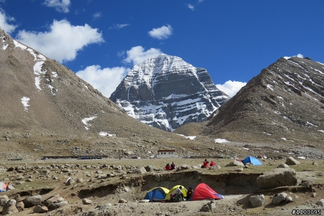 西藏轉山(岡仁波齊峰6721米)_走上海跋5600米之洗盡一生罪業(下集)