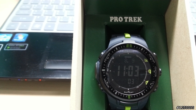 CASIO TRO TREK登山錶系列PRW-3000-2DR開箱.....補上11天的使用心得
