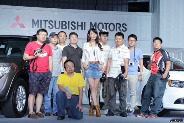 日本進口神祕新車(Mitsubishi Lancer Sportback 1.8 & Pajero 3.2)VIP上市現場直擊活動(圖多!內有福利照)