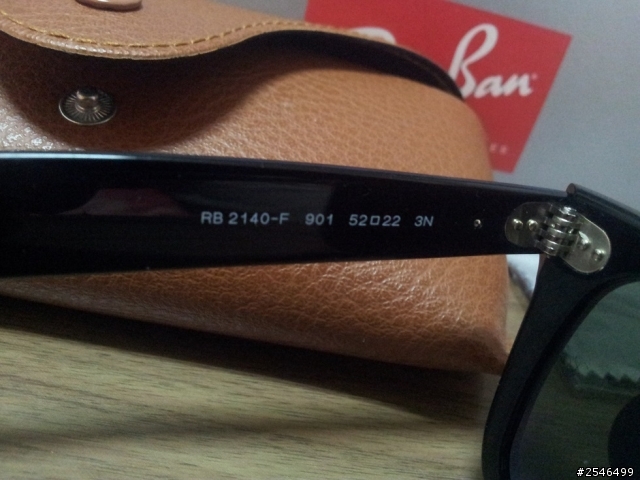 Ray Ban RB2140-F 901 WAYFARER 開箱及真偽辨識