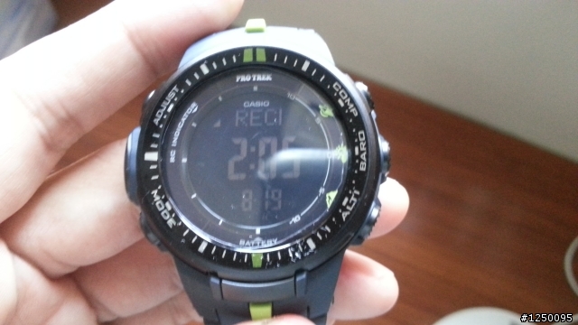 CASIO TRO TREK登山錶系列PRW-3000-2DR開箱.....補上11天的使用心得