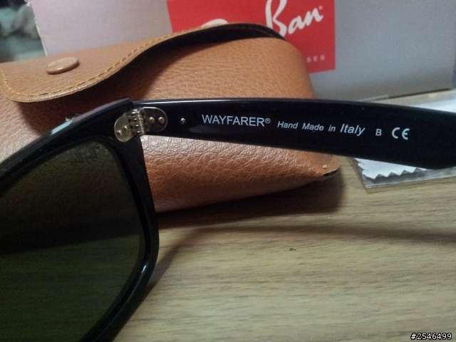 Ray Ban RB2140-F 901 WAYFARER 開箱及真偽辨識