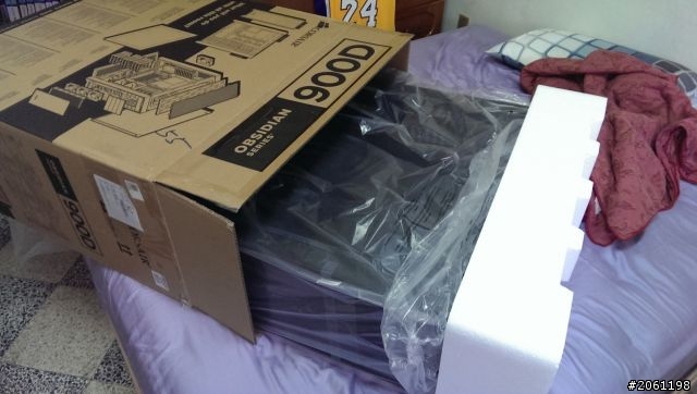 【開箱】 Corsair Obsidian 900D Super Tower 海盜船 水冷旗艦 不專業開箱