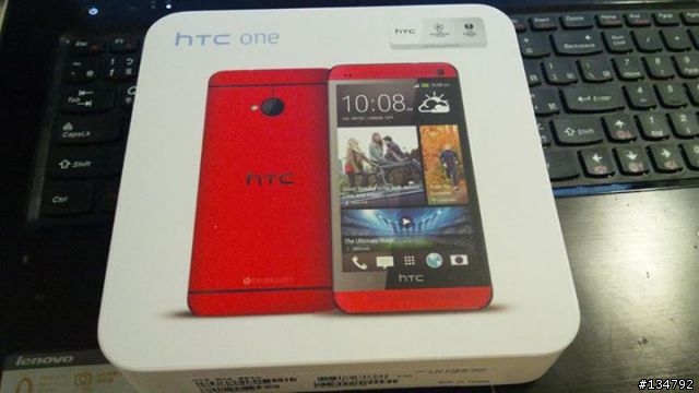 英國空運澳洲~HTC ONE魅力紅4G Lte解鎖版開箱囉!^o^(同場加映藍寶堅尼皮套+全透明水晶殼)