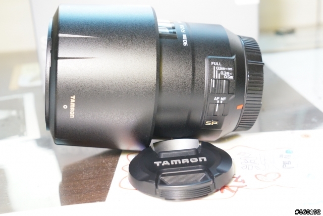 (F004不專業之開箱)TAMRON SP 90mm F/2.8 Di MACRO 1:1 USD for $ony