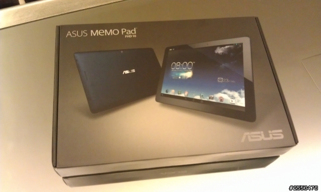 Asus MeMo Pad FHD 10 開箱文 外加實機測試!(要買者必看全文真的看清楚 全台灣最快第一個使用者)