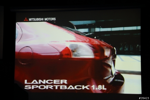 日本進口神祕新車(Mitsubishi Lancer Sportback 1.8 & Pajero 3.2)VIP上市現場直擊活動(圖多!內有福利照)