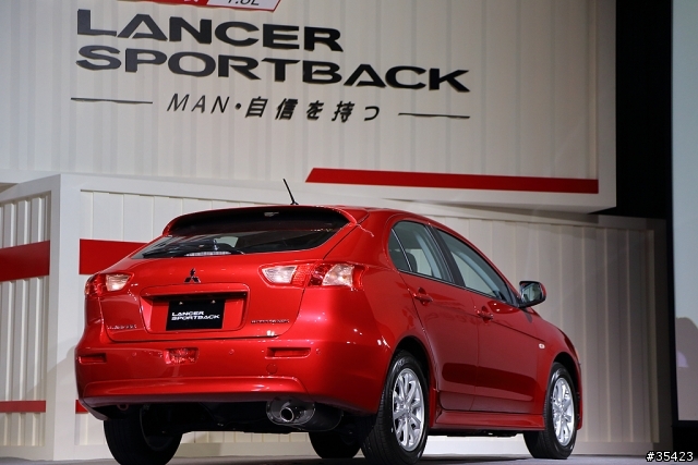 日本進口神祕新車(Mitsubishi Lancer Sportback 1.8 & Pajero 3.2)VIP上市現場直擊活動(圖多!內有福利照)