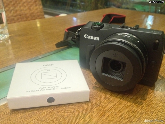 讓eos-m變成Ricoh GR的小撇步 X-CAP自動鏡頭蓋開箱文