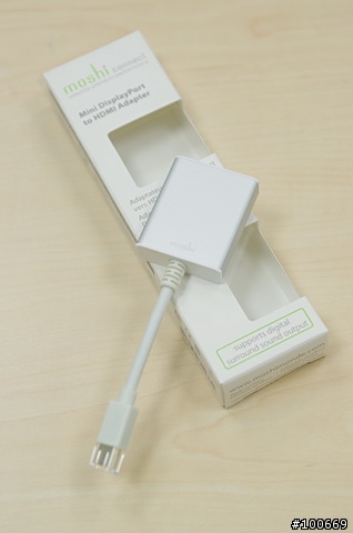 【黑白配】Thinkpad X1 Carbon x Moshi Mini DisplayPort to HDMI Adapter