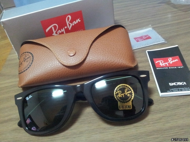 Ray Ban RB2140-F 901 WAYFARER 開箱及真偽辨識