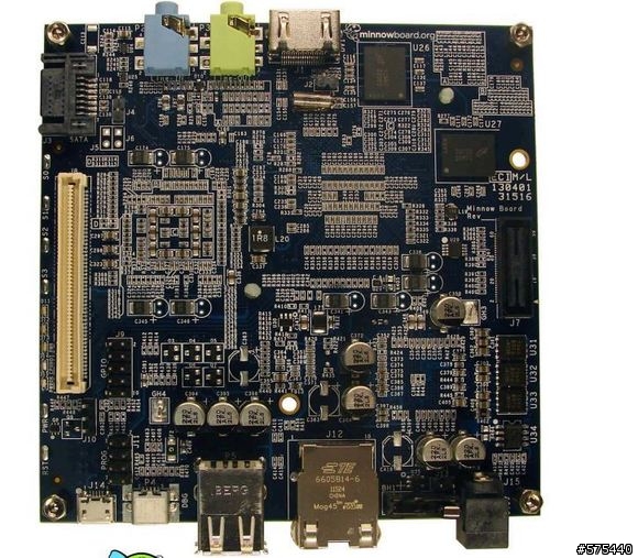 Intel推出了x86第一個Open source的機板 Minnow Board